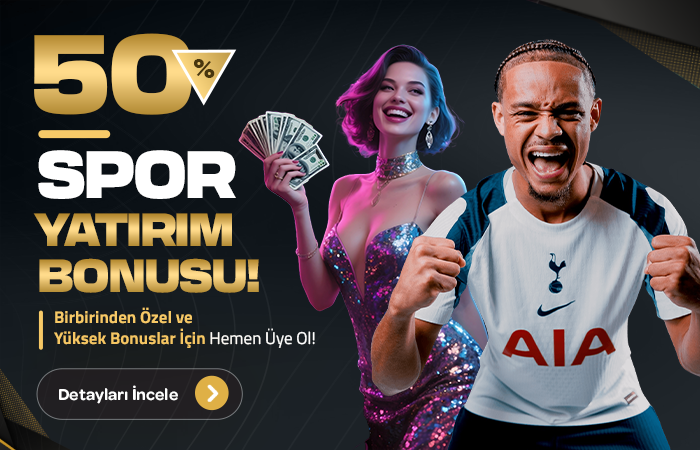 %50 Spor Yatırım Bonusu